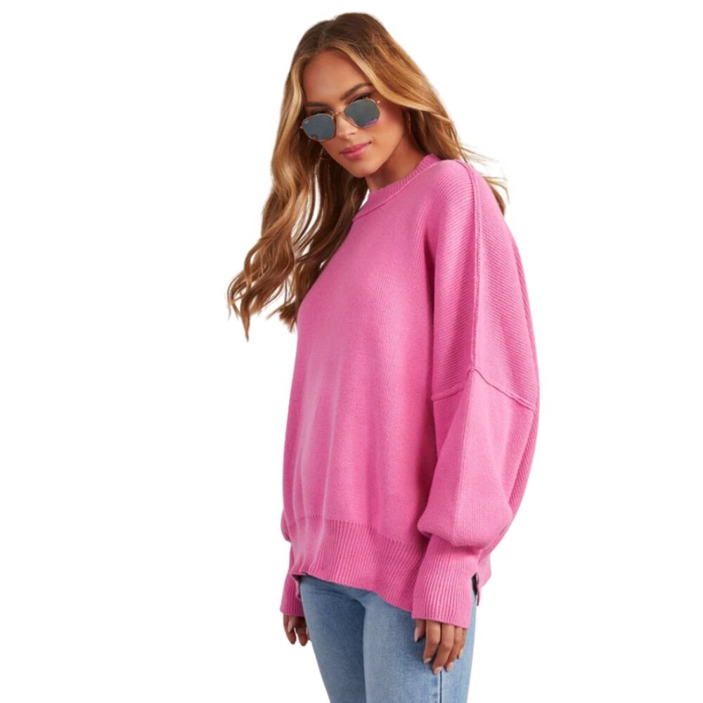 VICI Elouise Knit Oversized Pullover Sweater